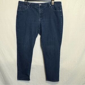 B-241 New Directions Curvy PLUS SIZE 20W‎ Denim Blue Jeans